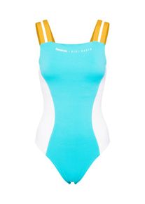 Reebok CLASSIC, Damen Body 'Gigi', Hellblau / Gelb / Weiß