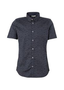 Tom Tailor, Herren Hemd, Navy / Rot / Weiß
