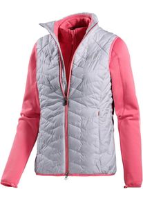 Jack Wolfskin, Damen 'Icy Trail' Steppweste, Hellgrau / Rosa