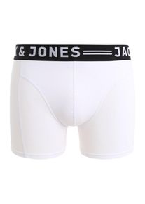Jack & Jones JACK & JONES, Herren Boxershorts 'JACSENSE', Schwarz / Wei&szlig;