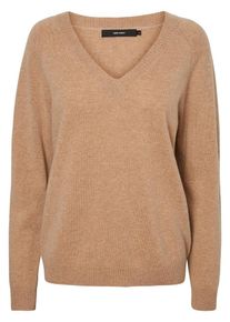 Véro Moda VERO MODA, Damen Strickpullover, Braun
