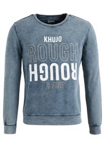 Khujo, Herren Sweatshirt WILLY, Blau
