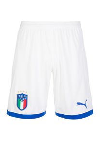 Puma, Herren FIGC Italien Short Home WM 2018 , Blau / Gold / Grün / Rot / Weiß