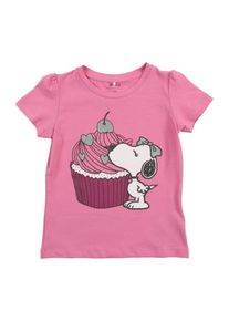 name it, M&auml;dchen T-Shirt 'NMFSNOOPY DALIA', Rosa