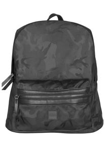 Urban Classics, Damen Backpack 'Camo ', Grau / Dunkelgrau / Schwarz