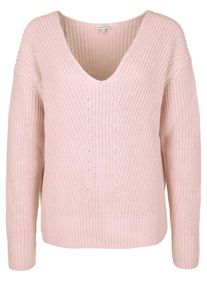 Better Rich, Damen Pullover 'Boxy Rib', Rosa