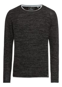 Key Largo, Herren Pullover 'MST ALABAMA round', Schwarz
