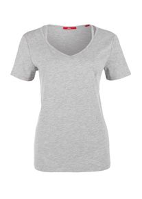 s.Oliver RED LABEL, Damen T-SHIRT, Graumeliert