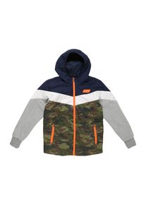 Vingino, Jacke 'Tamsir', Dunkelblau / Grau / Khaki