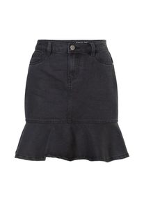 Noisy may, Damen Jeansrock 'NMSEJLA PEPLUM', Anthrazit