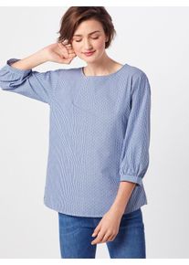 Esprit, Damen Bluse, Blau / Wei&szlig;