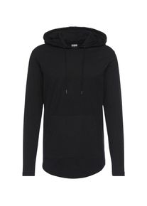 Urban Classics, Herren Hoodie, Schwarz