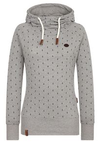 Naketano, Damen Sweatshirt 'Mandy Ankerdizzel', Grau