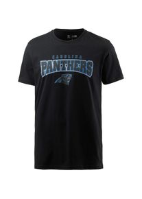 New Era, Herren T-Shirt 'CAROLINA PANTHERS', Schwarz