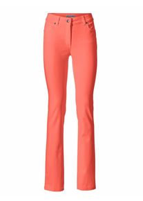 Heine, Damen Röhrenjeans, Koralle