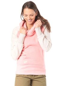 Ragwear, Damen Chelsea Twotone Kapuzenpullover, Rosa / Wei&szlig;meliert