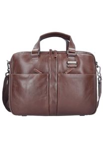 Samsonite, Herren West Harbor Businesstasche Leder 39 cm, Braun
