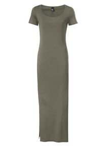 Heine, Damen Jerseykleid, Oliv