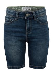 Review, Shorts, Blau