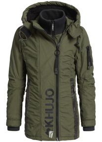 Khujo, Damen Jacke ' MUDIWA ', Khaki / Schwarz