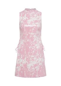 Guess, Damen Cocktailkleid 'KIELLA', Pink / Wei&szlig;