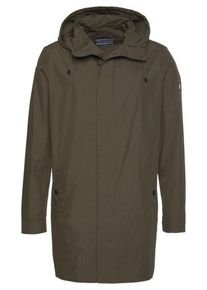 Tommy Hilfiger, Herren Parka 'Four Leaf Clover', Oliv
