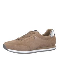 s.Oliver RED LABEL, Damen Sneaker, Nude / Silber