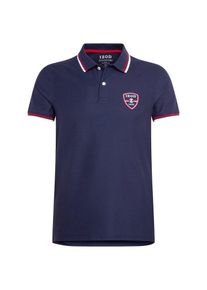IZOD, Herren Shirt 'PERFORMANCE PATCH AMERICANA POLO', Dunkelblau