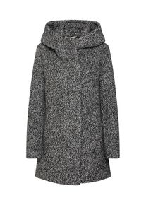 Tom Tailor, Damen Wollmantel, Schwarz