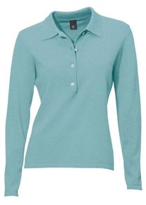 Heine, Damen Polo-Pullover, Opal
