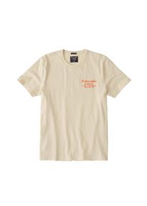 Abercrombie & Fitch Abercrombie & Fitch, Herren Shirt 'DTC SS LEGACY EXT', Creme / Hellorange
