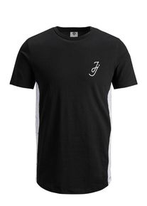 Jack & Jones JACK & JONES, Herren T-Shirt, Schwarz / Weiß