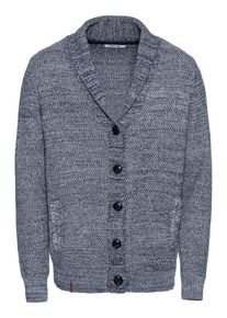 ABOUT YOU, Herren 'Davin' Cardigan, Blaumeliert
