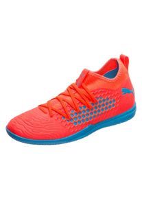 Puma, Herren Fußballschuh 'Future 19.3 NETFIT', Himmelblau / Rot