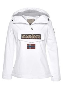 Napapijri, Damen Windbreaker, Rot / Weiß