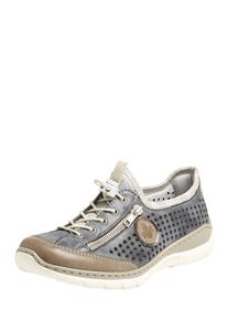 Rieker, Damen Halbschuh, Brokat / Grau