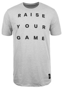 Under Armour, Herren Laufshirt 'Raise Your Game', Graumeliert / Schwarzmeliert