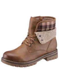 Marco Tozzi, Damen Stiefelette, Cognac