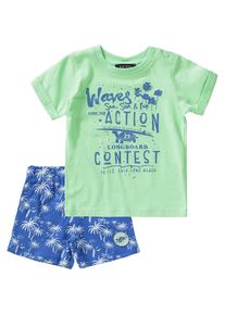 Blue Seven, T-Shirt + Jerseyshorts, Royalblau / Mint