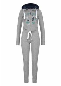 Kangaroos, Damen Overall, T&uuml;rkis / Dunkelblau / Graumeliert