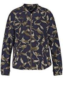 SAMOON, Damen Blouson, Navy / Khaki