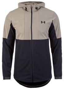 Under Armour, Herren Jacke 'Vanish Woven', Ultramarinblau / Hellbraun