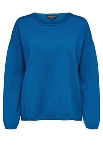 Selected Femme, Damen Pullover, Blau