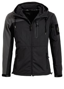 Khujo, Herren Jacke 'ENRICO', Grau / Dunkelgrau