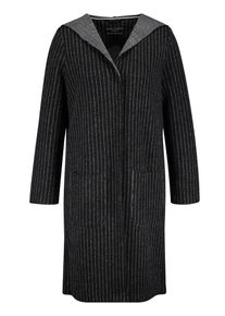 Gerry Weber, Damen Strickmantel, Grau / Schwarz