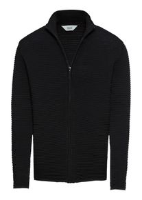 !Solid, Herren Strickjacke 'Knit - Struan Zip', Blau