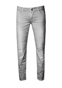 COCCARA, Damen Jeans 'Curly', Grau