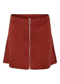 Only, Damen Rock, Rostrot