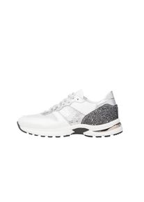 NOCLAIM, Damen Sneaker 'Beise 2', Schwarz / Silber / Wei&szlig;