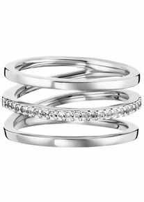 CAI Caï, Damen Fingerring 'fluid curves', Silber
